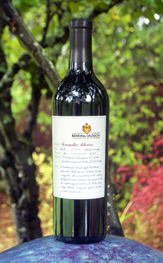 Kendall-Jackson 2012 "Winemaker's Selection" Capital Grille Cabernet Sauvignon 750ml Wine Bottle