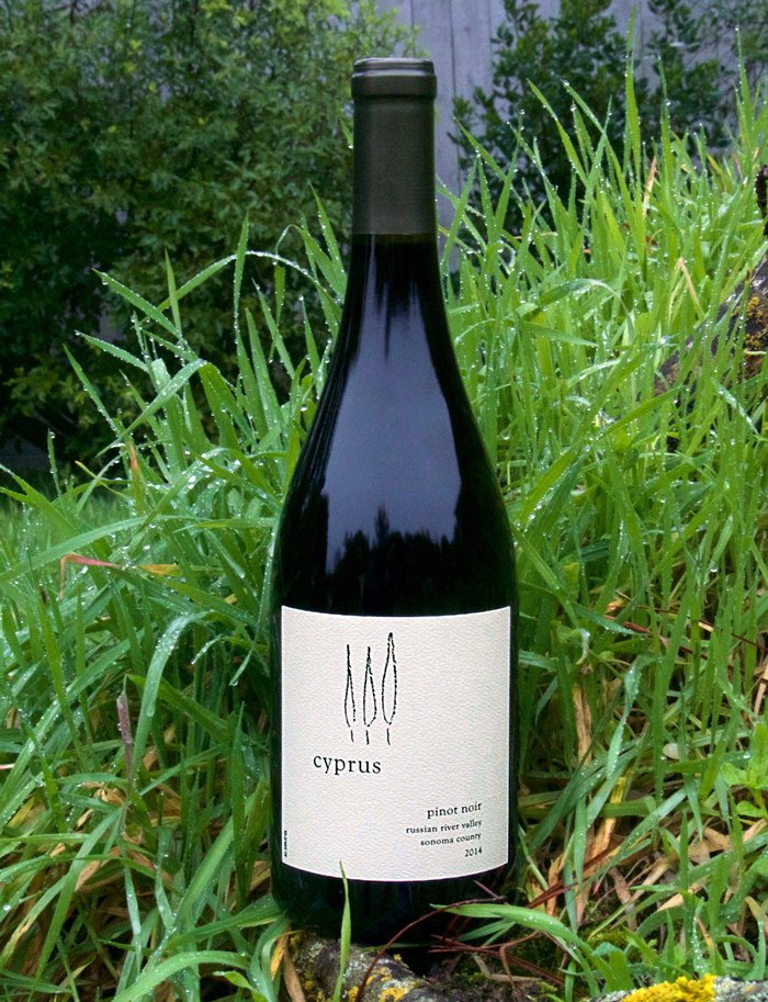 Cyprus Wines 2014 Russian River Valley Pinot Noir 750ml Wine Bottle
