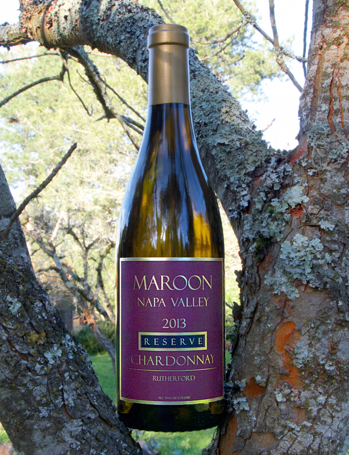 Maroon 2013 Reserve Rutherford Chardonnay 750ml Wine Bottle