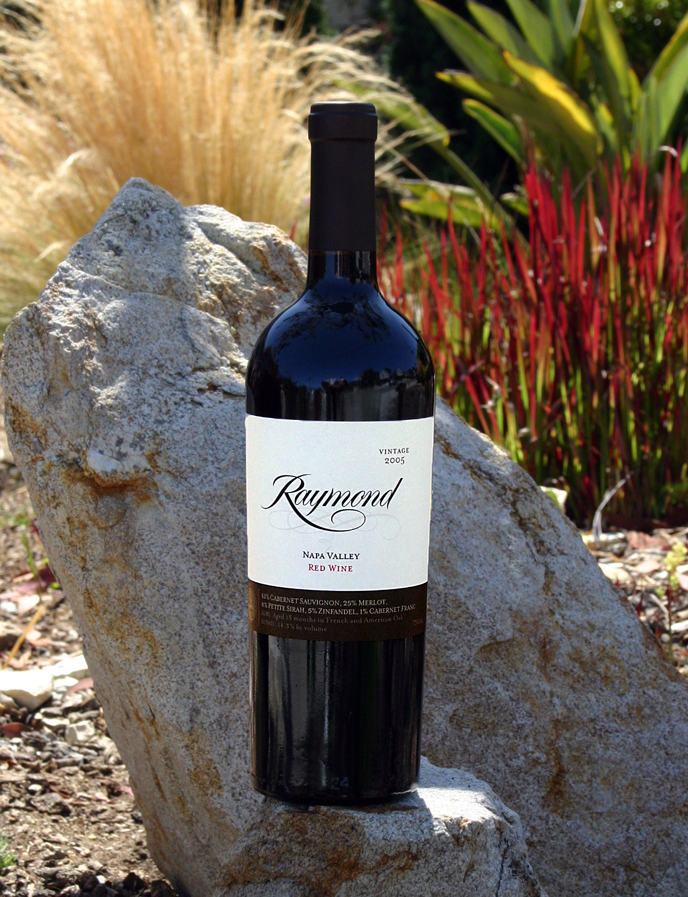 Raymond Vineyard & Cellar 2005 Small Lot Red Wine 750ml Wine Bottle