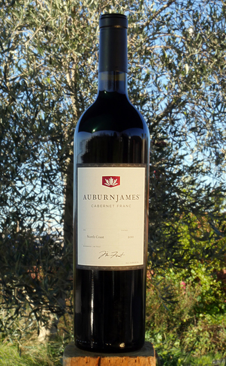 AuburnJames 2010 North Coast Cabernet Franc 750ml Wine Bottle