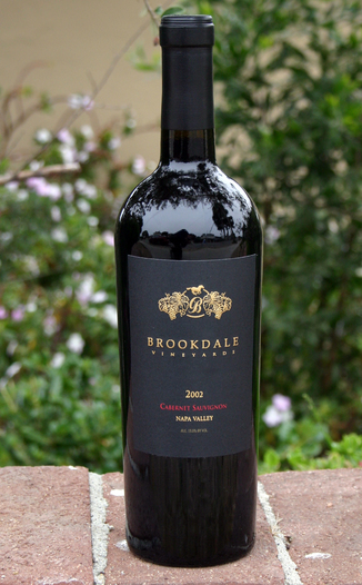 Brookdale Vineyards 2002 Cabernet Sauvignon 750ml Wine Bottle