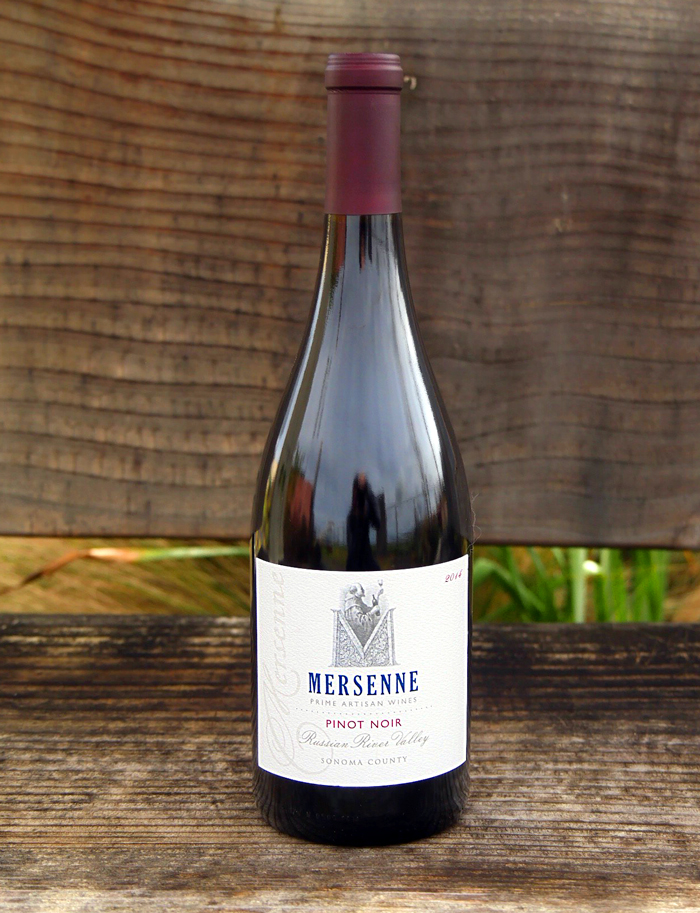 Mersenne 2014 Russian River Valley Pinot Noir 750ml Wine Bottle