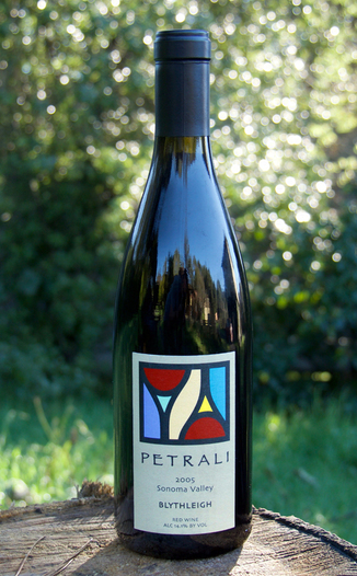 Petrali Vineyards 2005 Sonoma Valley "Blythleigh" Red Wine 750ml Wine Bottle