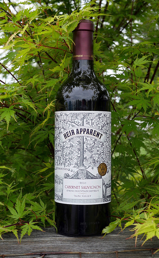 Heir Apparent 2014 Spring Mountain District Napa Valley Cabernet Sauvignon 750ml Wine Bottle