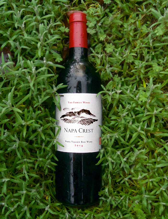 Yao Family Wines 2014 "Napa Crest" Napa Valley Red Wine 750ml Wine Bottle
