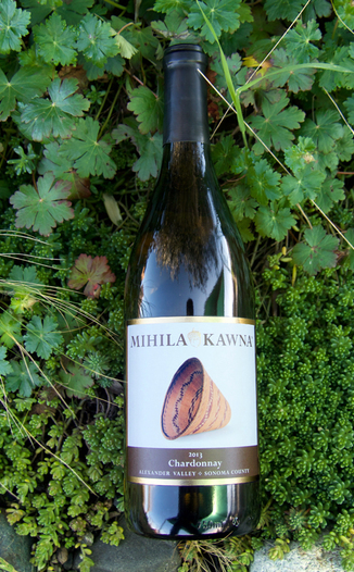 Mihila Kawna 2013 Alexander Valley Chardonnay 750ml Wine Bottle