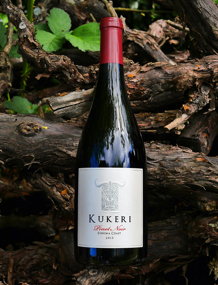 Kukeri Wines 2015 Sonoma Coast Pinot Noir 750ml Wine Bottle