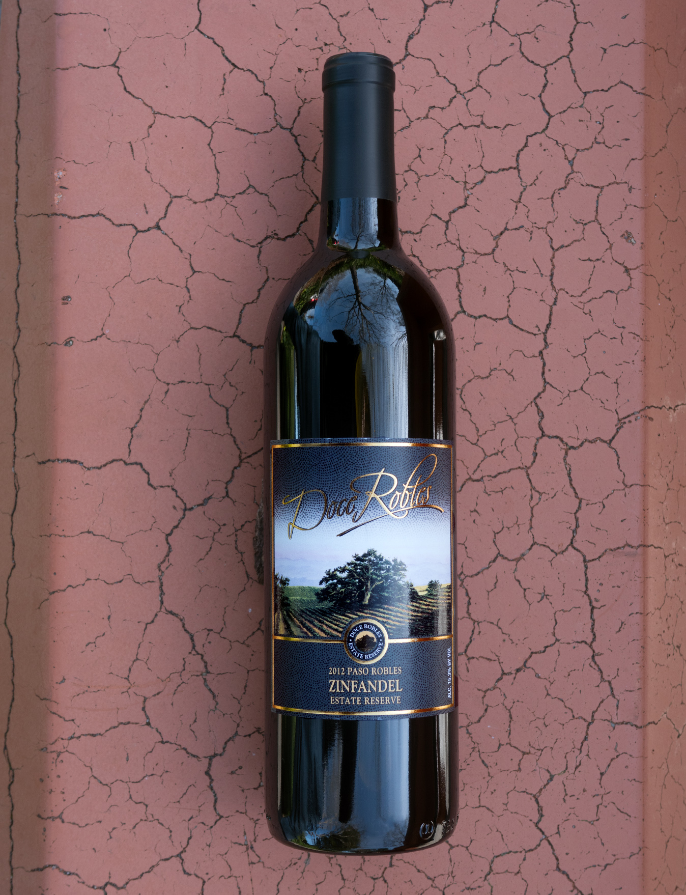Doce Robles 2012 Paso Robles Estate Reserve Zinfandel 750ml Wine Bottle