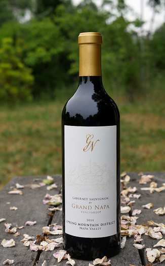 Grand Napa 2014 Spring Mountain Cabernet Sauvignon 750ml Wine Bottle