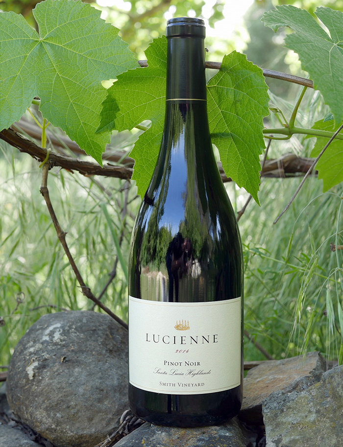 Hahn Family 2014 "Lucienne" Smith Vineyard Santa Lucia Highlands Pinot Noir 750ml Wine Bottle