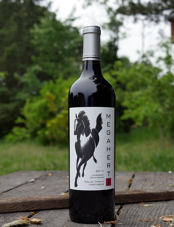 Bello Family Vineyards 2015 Megahertz Cabernet Sauvignon 750ml Wine Bottle