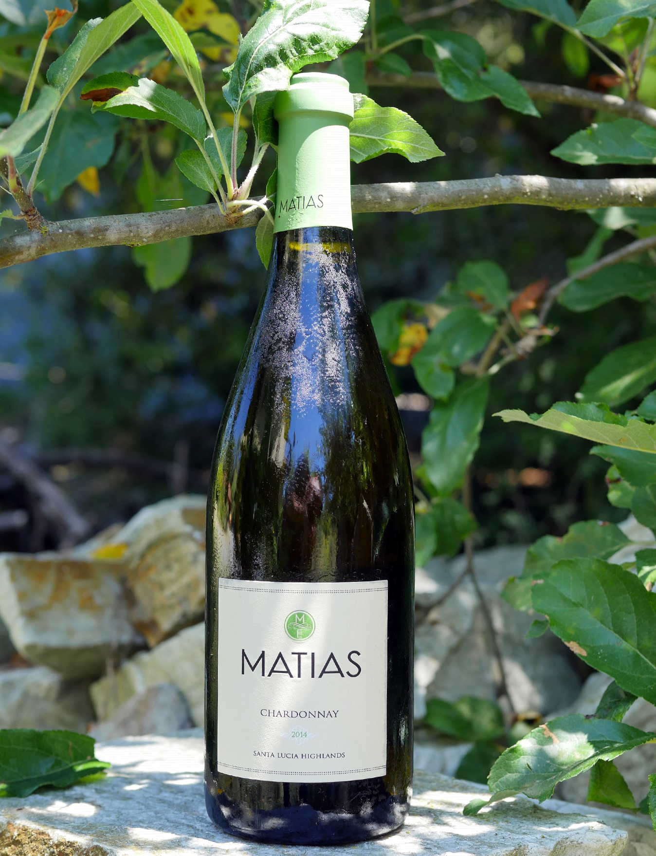 Matias 2014 Santa Lucia Highlands Chardonnay 750ml Wine Bottle