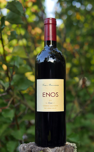 Enos Vineyards 2013 Estate Dry Creek Valley Cabernet Sauvignon 750ml Wine Bottle