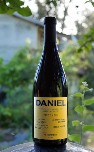 Daniel 2014 Anderson Valley Pinot Noir 750ml Wine Bottle
