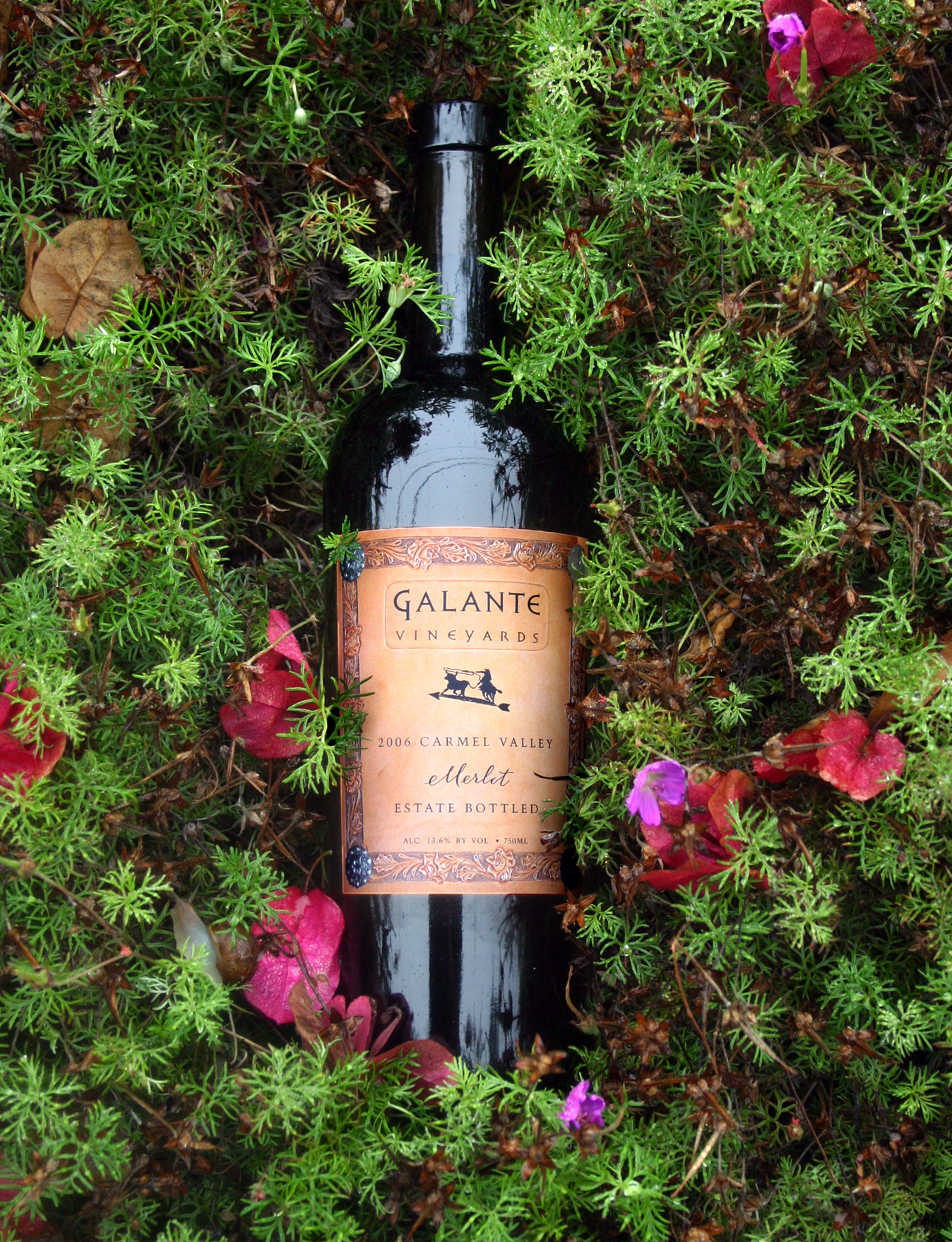 Galante Vineyards 2006 Carmel Valley Estate Merlot 750ml Wine Bottle