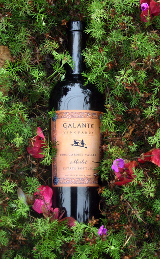 Galante Vineyards 2006 Carmel Valley Estate Merlot 750ml Wine Bottle