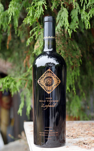 Bugay Vineyards 2008 Mayacamas Mountains Sonoma County Zinfandel 750ml Wine Bottle