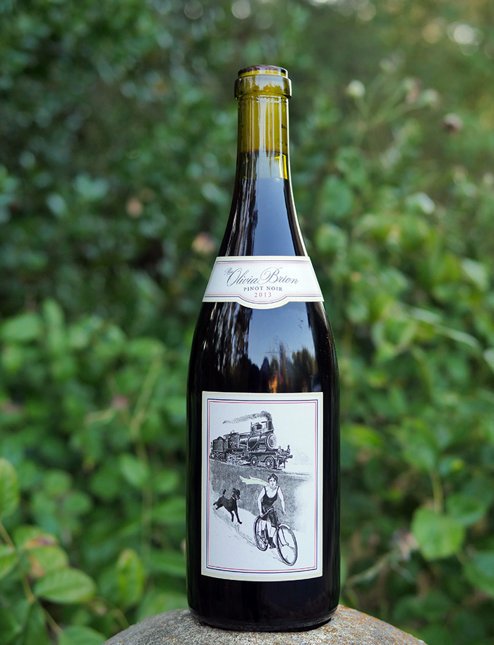 Olivia Brion 2013 Wild Horse Valley Pinot Noir 750ml Wine Bottle