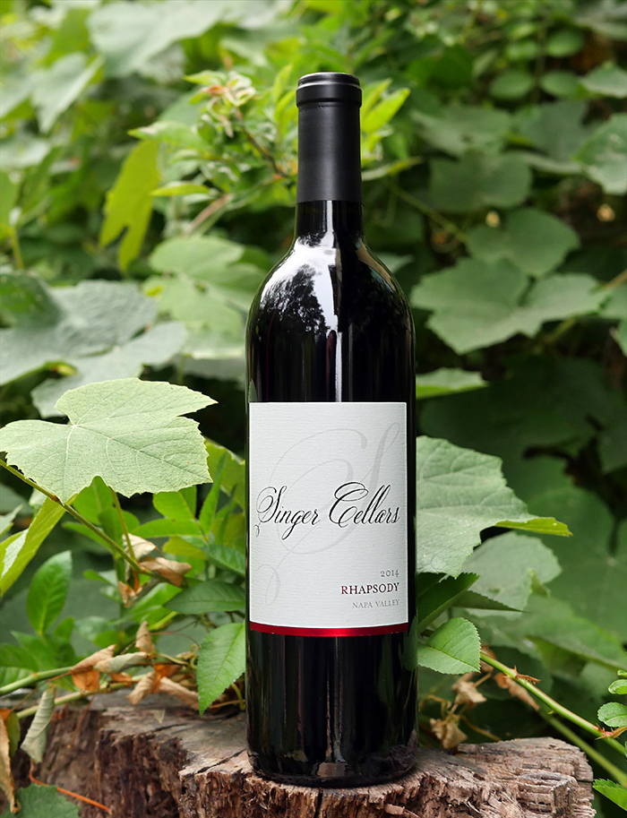 Singer Cellars 2014 "Rhapsody" Napa Valley Red Wine 750ml Wine Bottle