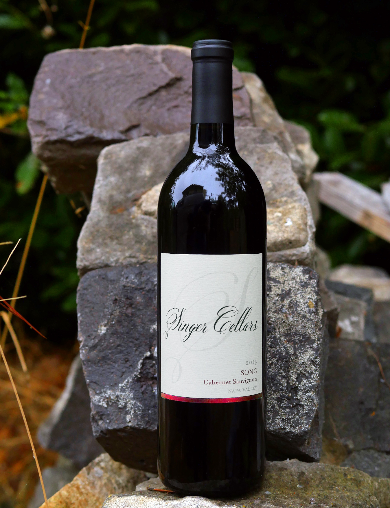 Singer Cellars 2014 "Song" Napa Valley Cabernet Sauvignon 750ml Wine Bottle