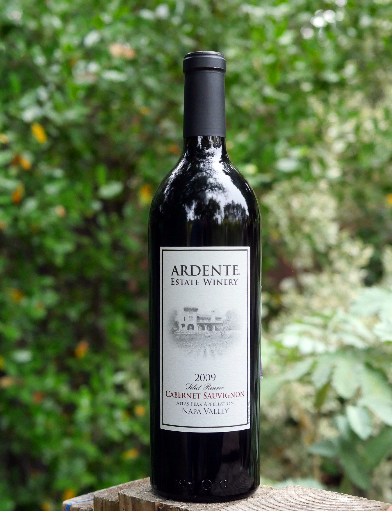 Ardente Estate 2009 Select Reserve Atlas Peak Cabernet Sauvignon 750ml Wine Bottle
