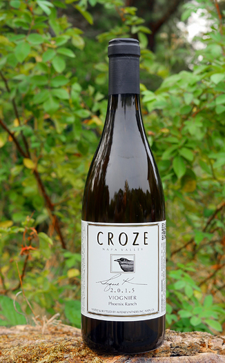 Croze 2015 Phoenix Ranch Napa Valley Viognier 750ml Wine Bottle