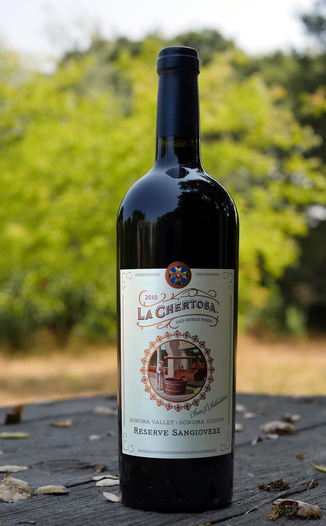 La Chertosa 2010 Sonoma Valley Reserve Sangiovese 750ml Wine Bottle