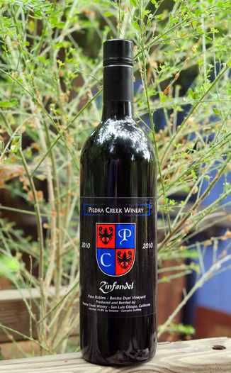 Piedra Creek 2010 Benito Dusi Vineyard Zinfandel 750ml Wine Bottle