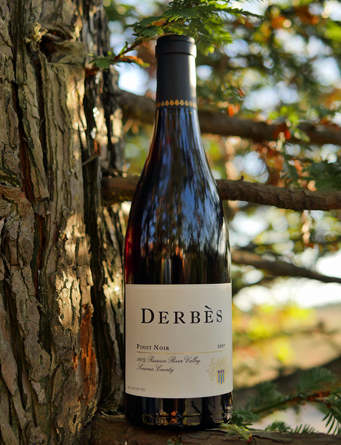 Derbes 2009 Russian River Valley "Les Pinots" 750ml Wine Bottle