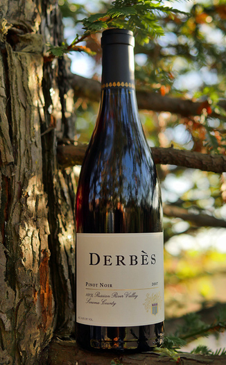 Derbes 2009 Russian River Valley "Les Pinots" 750ml Wine Bottle