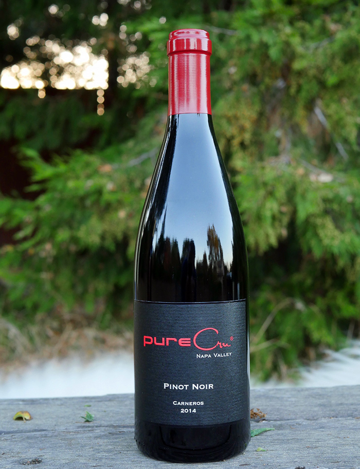 pureCru Wines 2014 Carneros Pinot Noir 750ml Wine Bottle