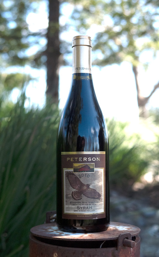 Peterson 2010 Bradford Mtn. Vineyard Syrah 750ml Wine Bottle