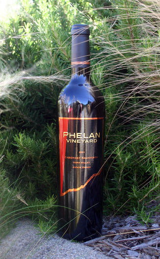 Phelan Vineyard 2001 Cabernet Sauvignon 750ml Wine Bottle