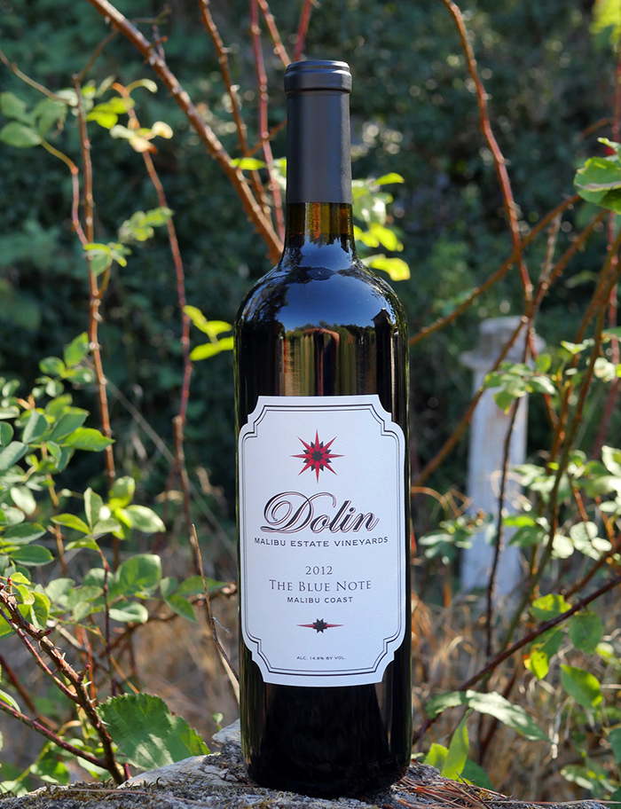 Dolin Malibu Estate Vineyards 2012 Malibu Coast The Blue Note Red Blend 750ml Wine Bottle