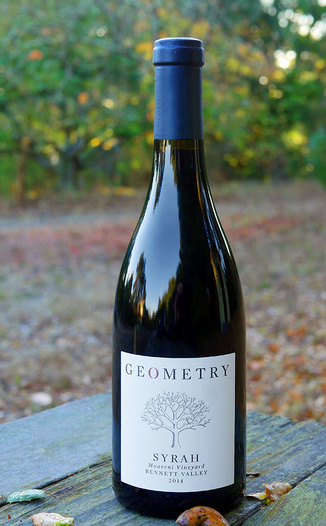 Geometry Wines 2014 Bennett Valley Moaveni Vineyard Syrah 750ml Wine Bottle
