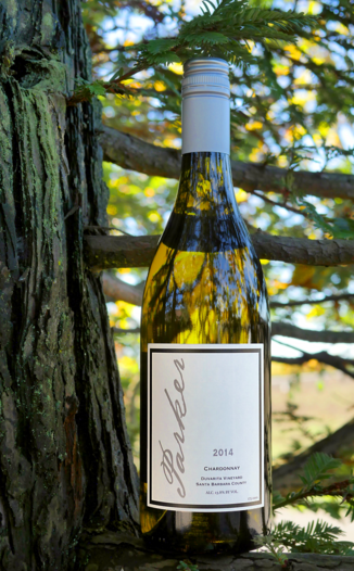 Parker Wine 2014 Duvarita Vineyard Santa Barbara County Chardonnay 750ml Wine Bottle