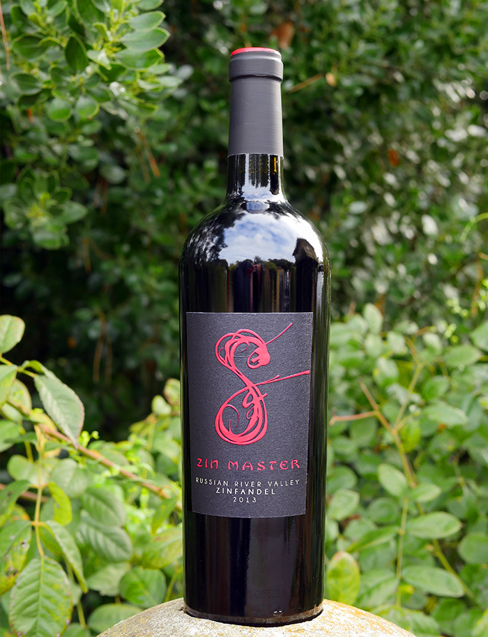Spicy Wines 2013 Zin Master Russian River Valley Sonoma County Zinfandel 750ml Wine Bottle