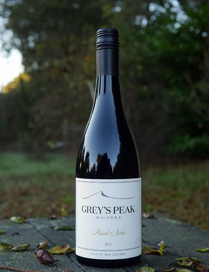 Greystone Wines 2015 Grey's Peak Waipara Pinot Noir 750ml Wine Bottle