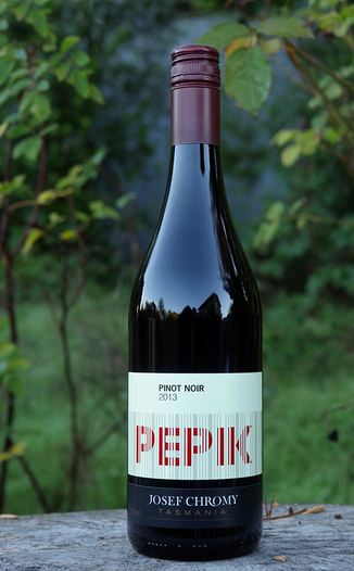 Josef Chromy Wines 2013 Pepik Tasmania Pinot Noir 750ml Wine Bottle