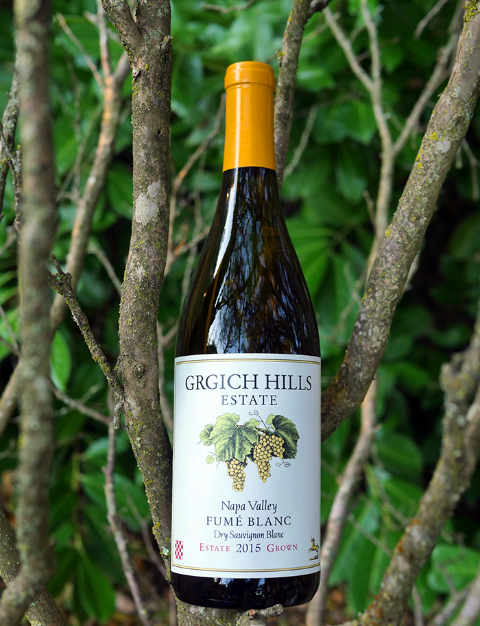 Grgich Hills Estate 2015 Napa Valley Fumé Blanc Estate Grown Dry Sauvignon Blanc 750ml Wine Bottle