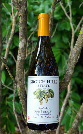 Grgich Hills Estate 2015 Napa Valley Fumé Blanc Estate Grown Dry Sauvignon Blanc 750ml Wine Bottle