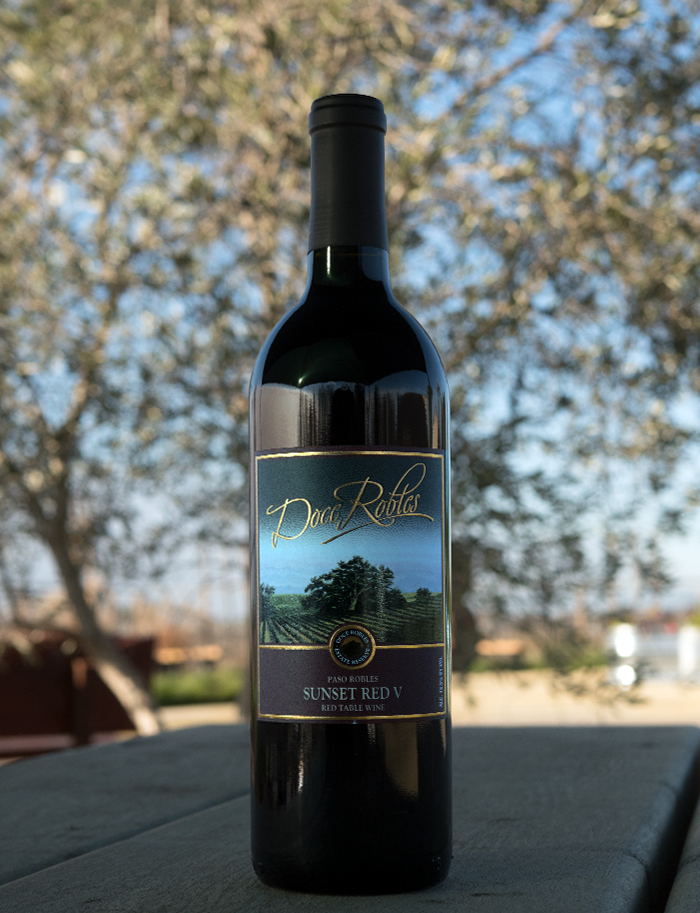 Doce Robles NV Paso Robles Sunset Red V Red Table Wine 750ml Wine Bottle