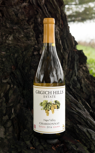 Grgich Hills Estate 2014 Napa Valley Estate Grown Chardonnay 750ml Wine Bottle
