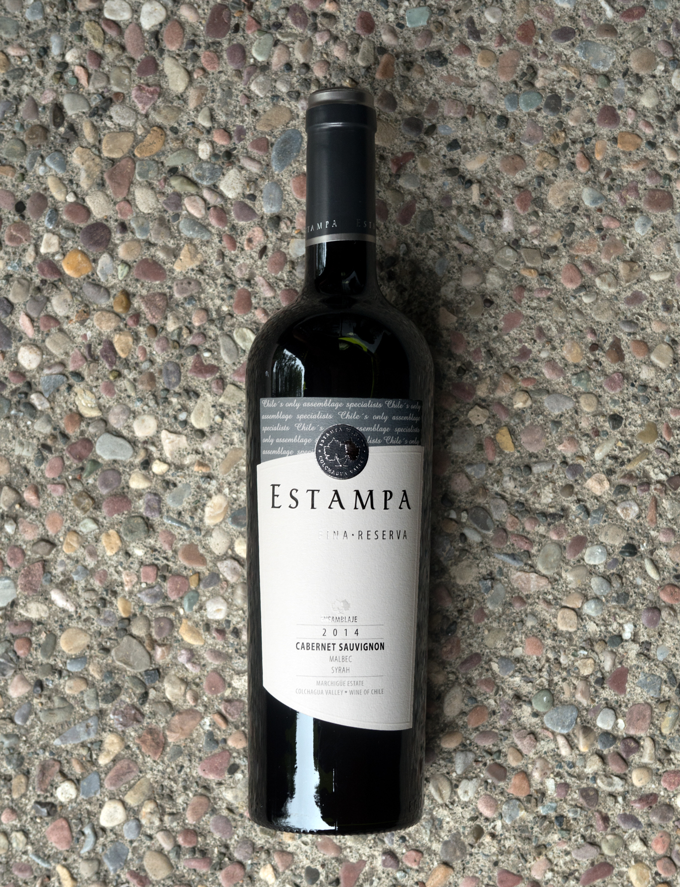 Estampa 2014 Marchigüe Estate Colchagua Valley Cabernet Sauvignon 750ml Wine Bottle