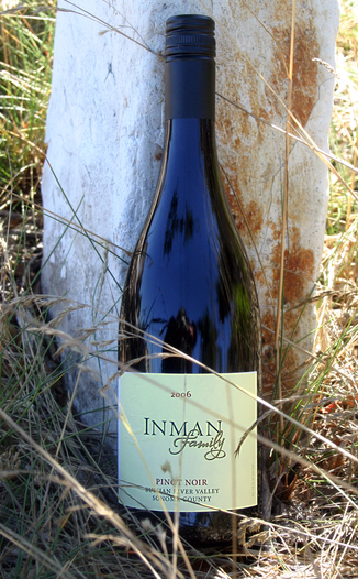 Inman Family Wines 2006 Russian River Valley Pinot Noir 750ml Wine Bottle
