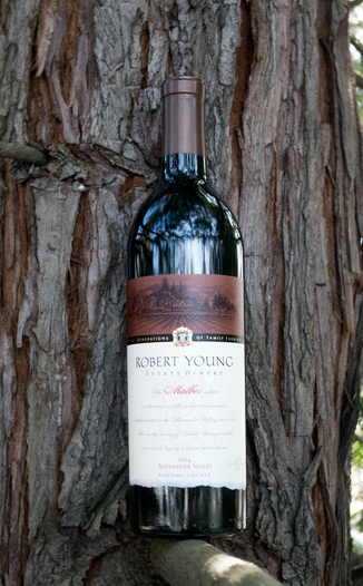 Robert Young 2014 Alexander Valley Sonoma County Malbec 750ml Wine Bottle