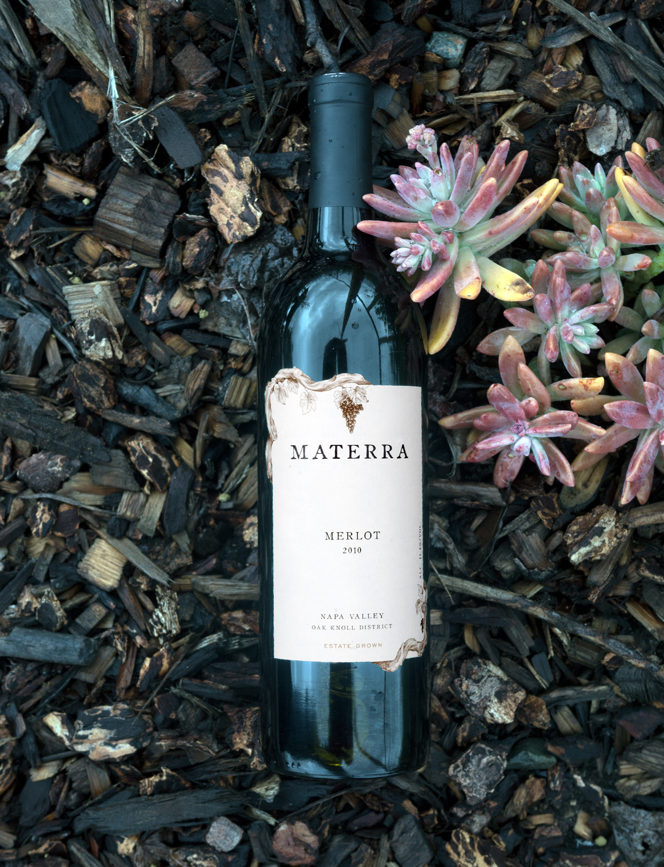 Materra 2010 Napa Valley Oak Knoll District Estate Grown Merlot 750ml Wine Bottle