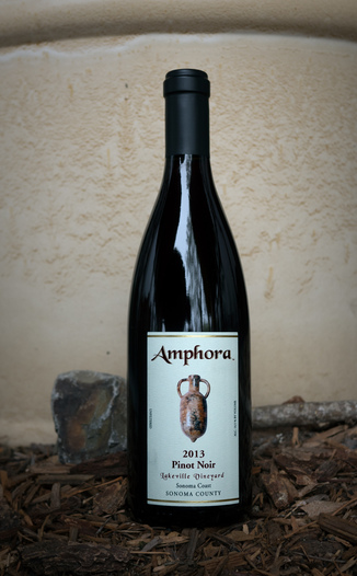 Amphora Winery 2013 Lakeville Vineyard Sonoma Coast Pinot Noir 750ml Wine Bottle