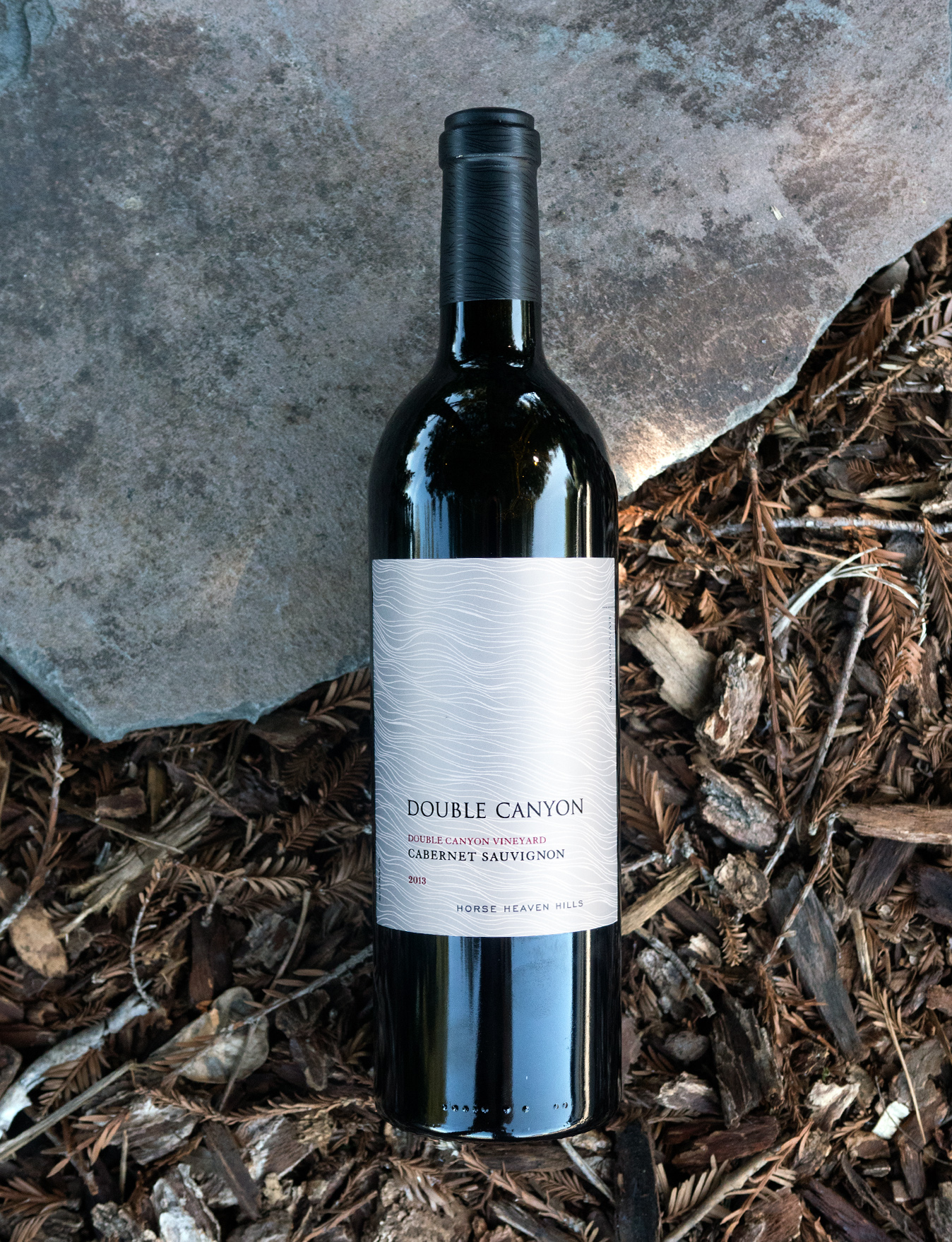 Double Canyon 2013 Horse Heaven Hills Double Canyon Vineyard Cabernet Sauvignon 750ml Wine Bottle